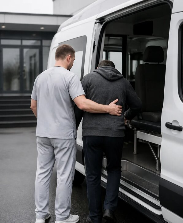 Организация медтранспортировки в Донском от 5066 р. | Медзона