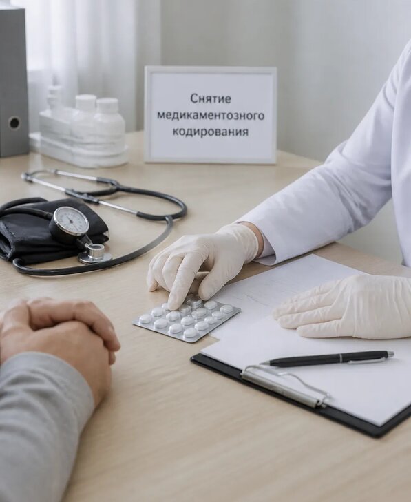 Снятие медикаментозного кодирования в Донском от 5066 р. | Медзона